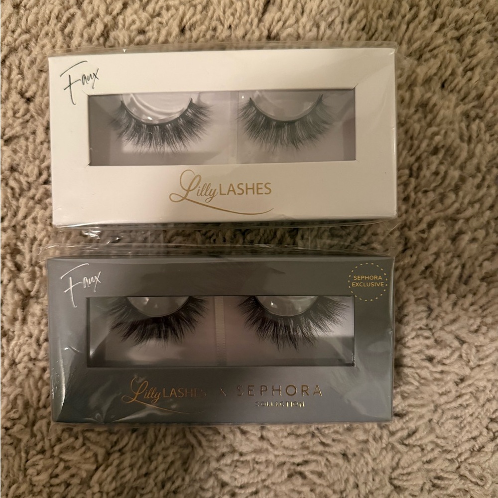 Lilly Lashes Faux Mink Eyelashes - Black